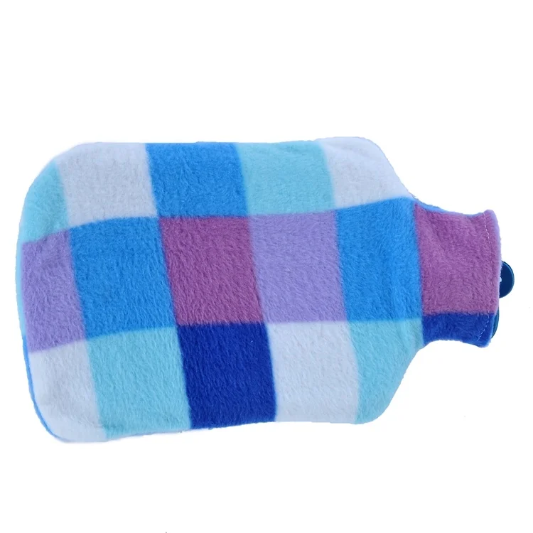 High quality BS Standard Natural Rubber Hot Water Bag /bottle with cover