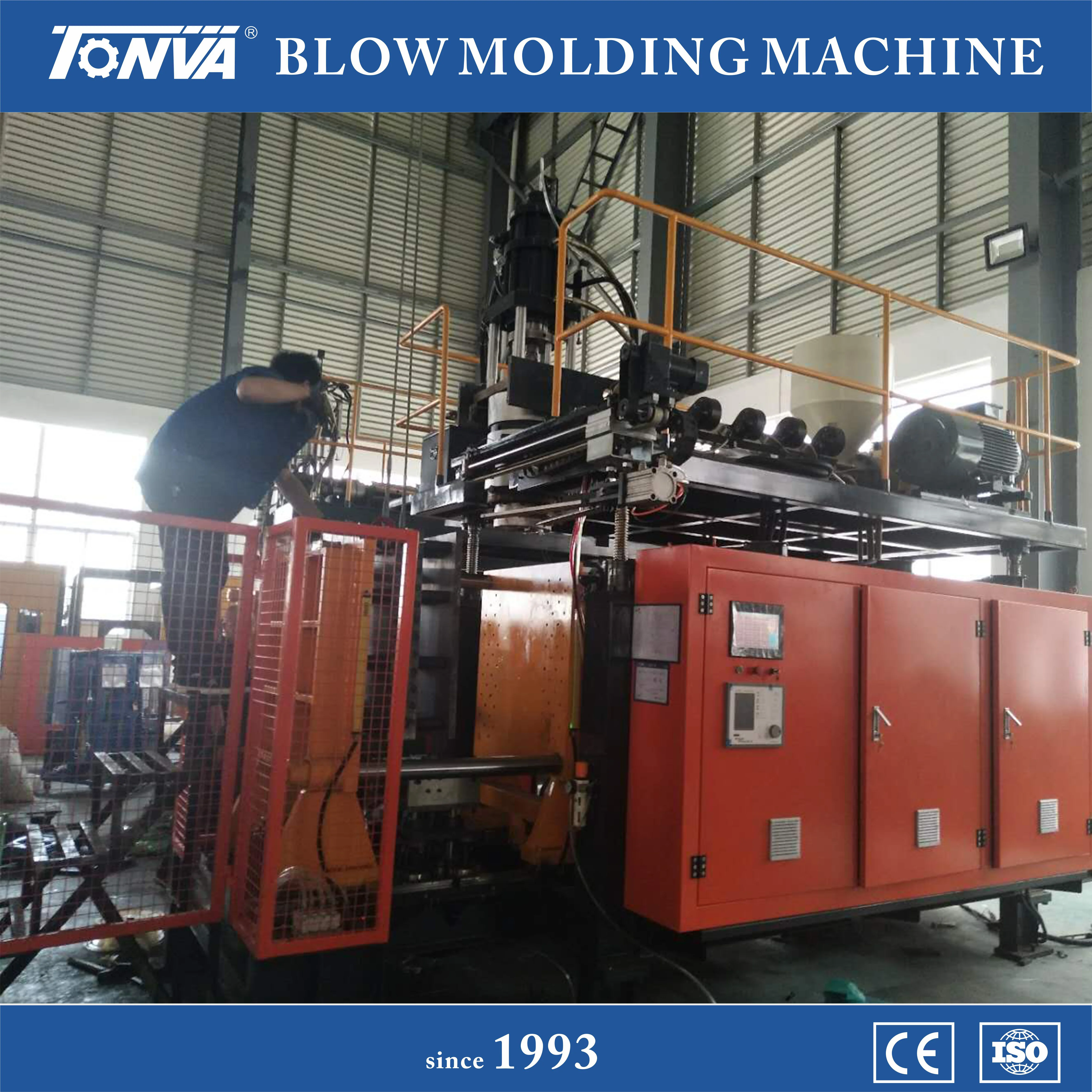Taizhou Hot Sale Plastic Blow Molding Machine for Multi Layers 220L Plastic Open Top Chemical Drum Making