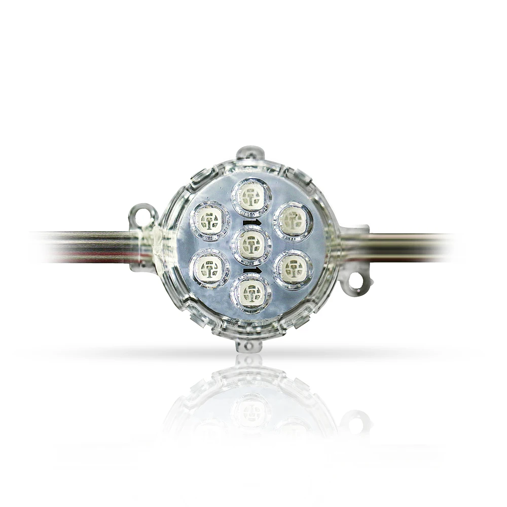 Programmable 30mm rgb pixel led ucs 1903 t1000 led pixel controller for point pixel light module