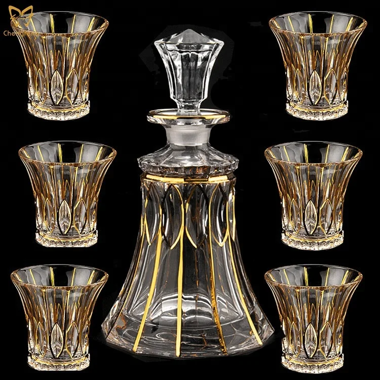 
Whiskey Decanter set of 7pcs for home 