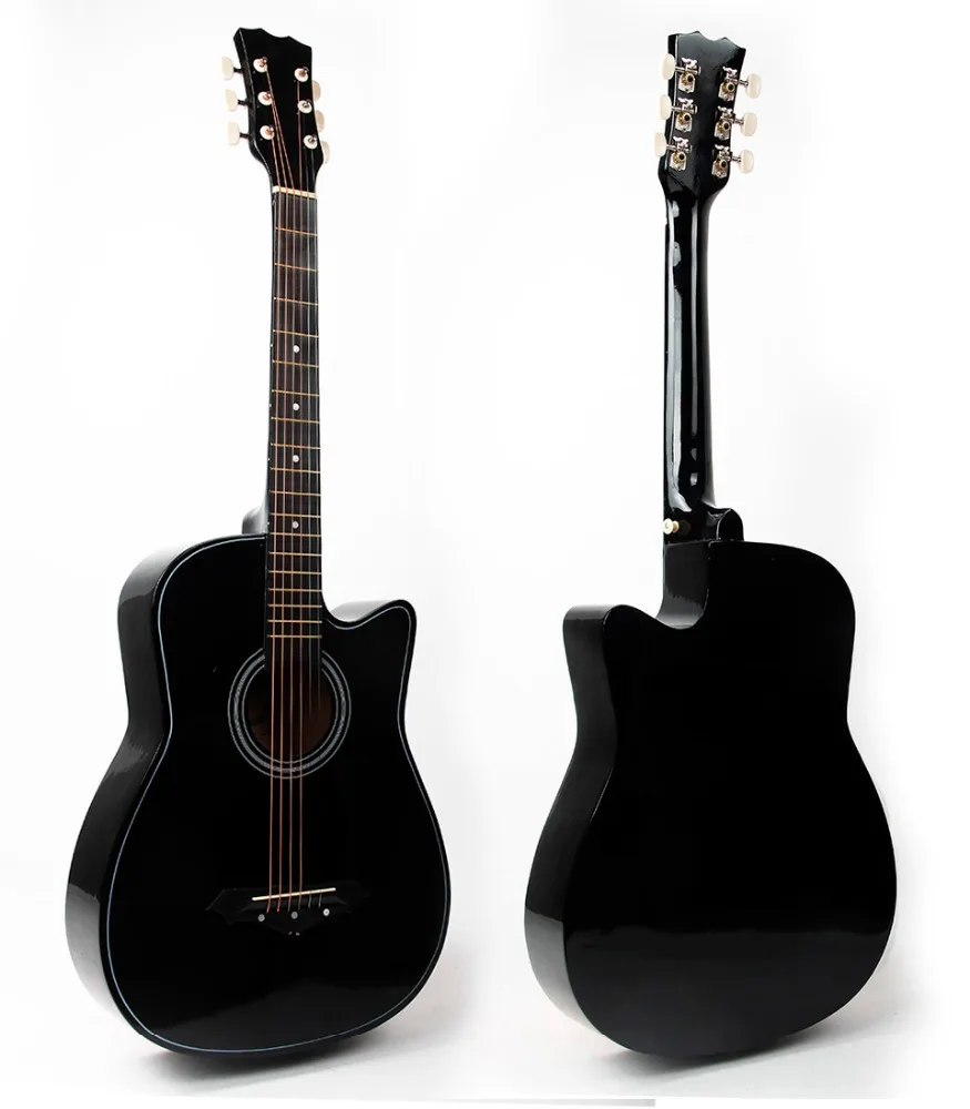 
38 inch linden wood guitar cheapest practice guitar 