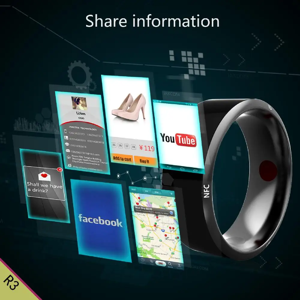 
Jakcom R3 Smart Ring New Product Of Home Appliances Stocks Like New Style Fashion Metal Steel Mini Overstock Uk Closeout Stock 