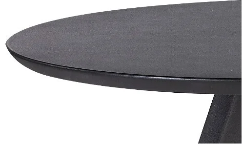Wholesale Fashion Modern Design MDF top Metal Legs Round Dining Table