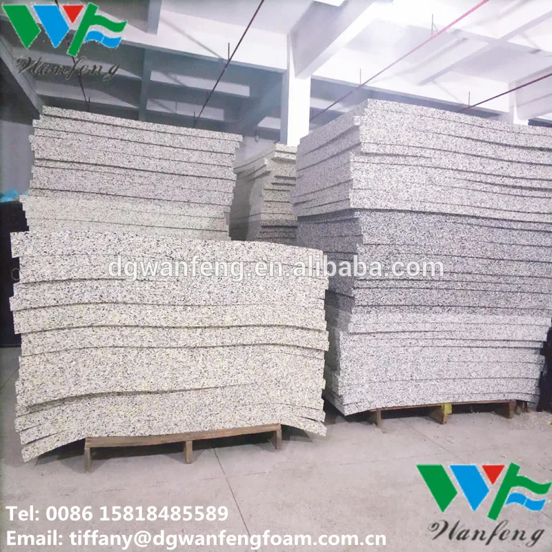 Factory Wholesale bonded foam mattress A range recycled pu foam sheet