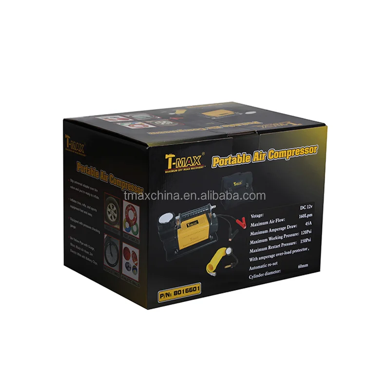 12v Car Air Compressor 150PSI Tyre Deflator 4WD Portable Inflator