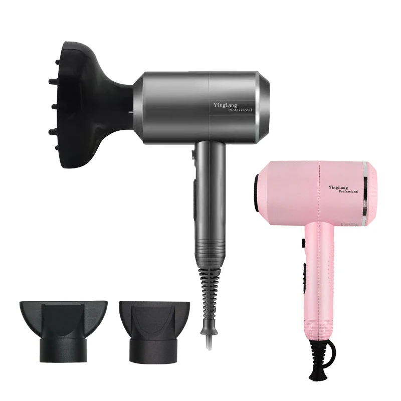 hair dryer 2 Speed settings and 3 Heat settings negative ion fast drying light hair blow dryer