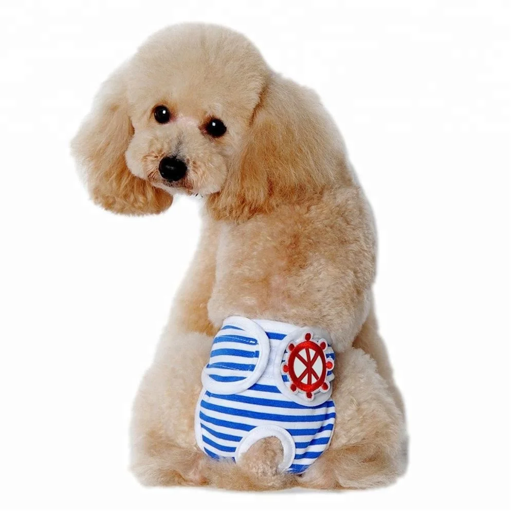 Cotton Dog Physiological Pee Pads Sanitary Pants Female Reusable Washable Dog Diaper