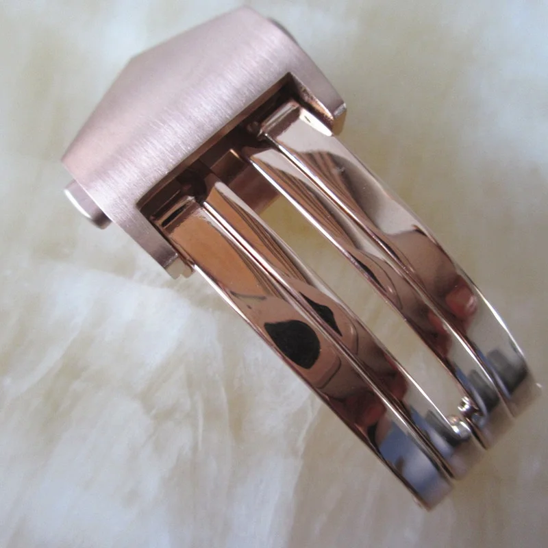 IP rose gold watch strap Clasp buckle wholesale 16mm 18mm 20mm
