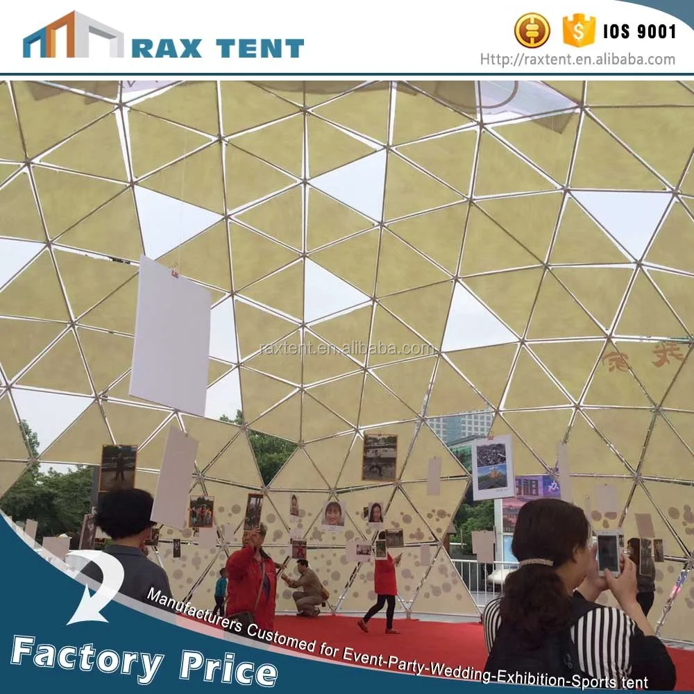 Supply geodesic dome kit tent, cheap nice prefab geodesic dome tent for sale
