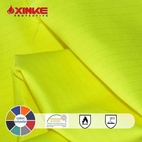 300gsm Polyester/Cotton 60/40 Flame Retardant Fabric