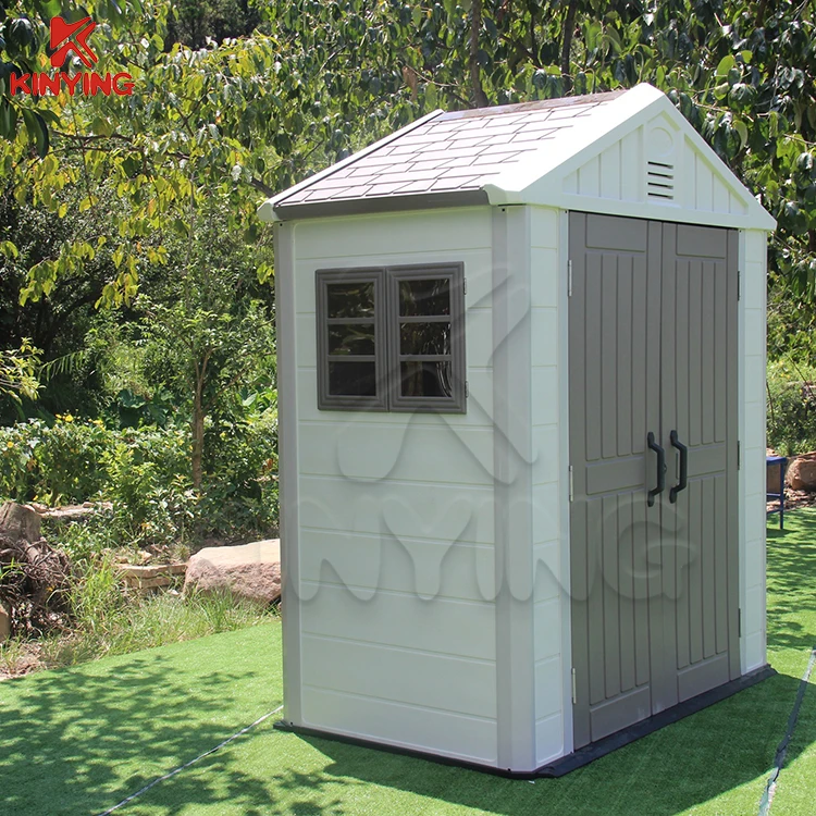 KINYING Brand New Style 2018 Outdoor Plastic Garden Storage Shed