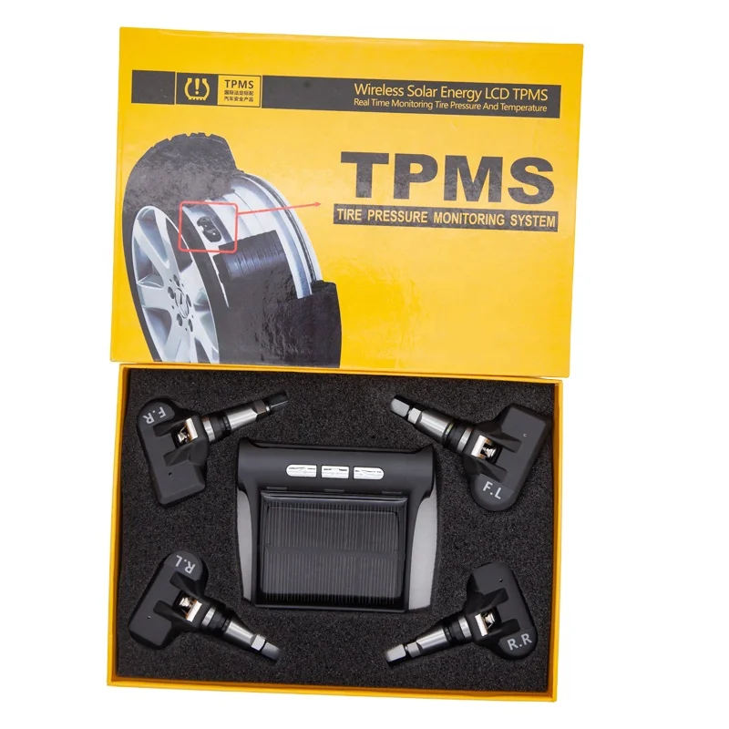 2019 TPMS Tire Pressure Monitoring System for Car with 4 Valve Sensors Internal