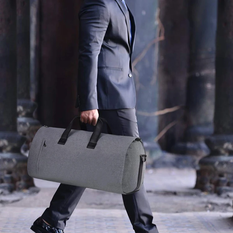 Versatile Business Travel Bags Companion: Foldable & Convertible 2-in-1 Garment Bags for Seamless On-The-Go Fashion Protection
