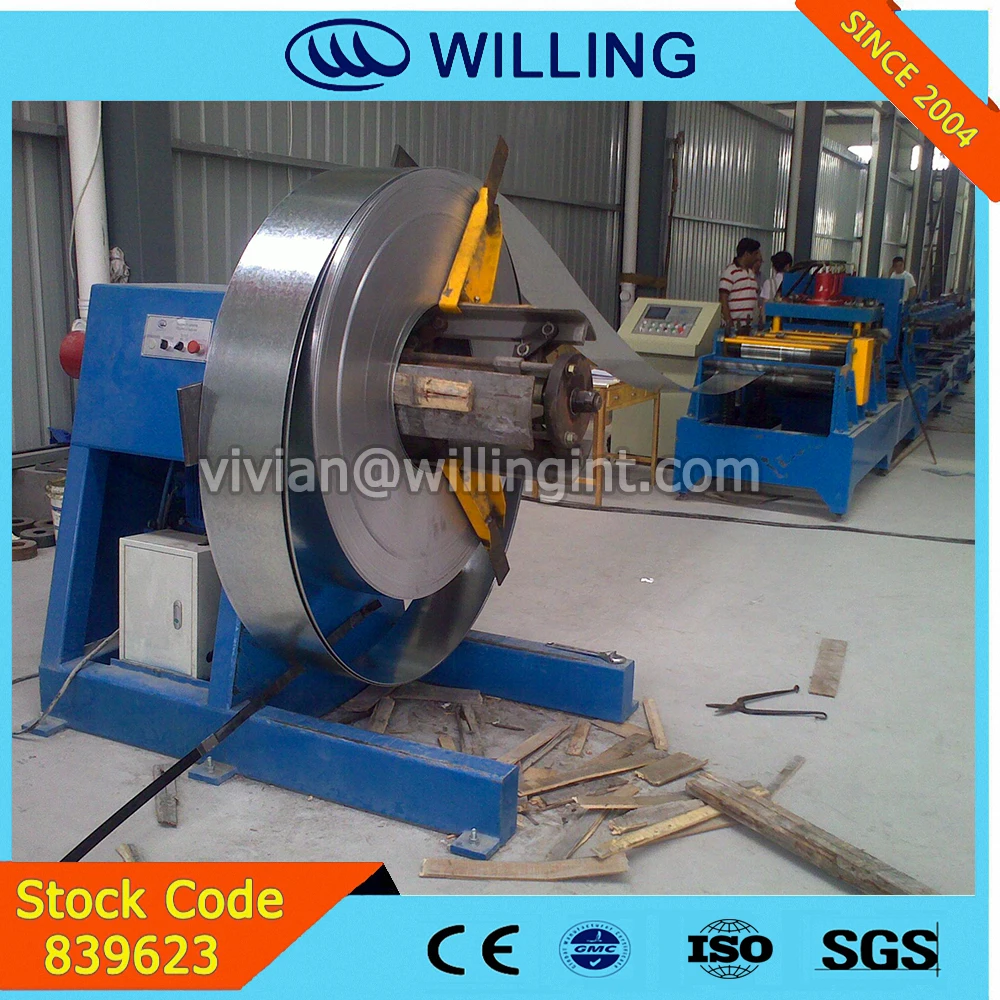 High quality automatic metal galvanized steel c z shape purlin making machine for roof structure