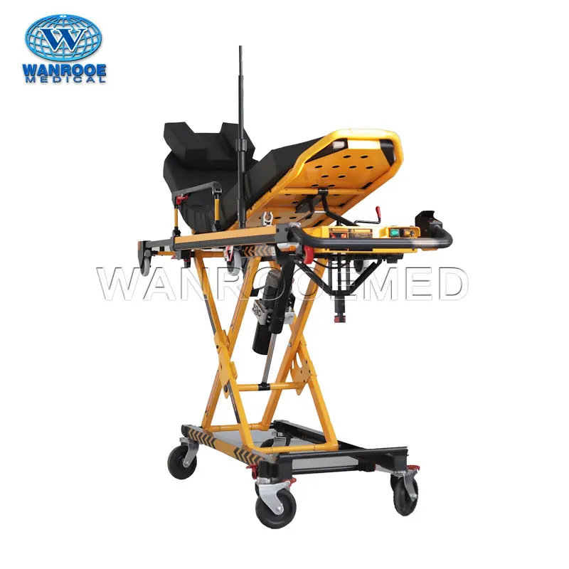 EA-3AD Hospital Medical Patient Transport Electric Rescue Ambulance Stretcher For Sale
