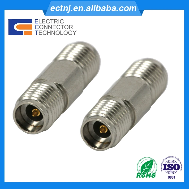 Gold Plated S-video 2.92mm Jack to 2.92mm Jack Coaxial Female RP RF Adapter