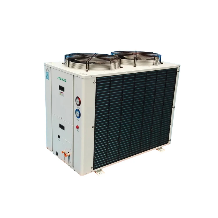 220V 7-10HP topcharge condenser unit for evaporative cooling system