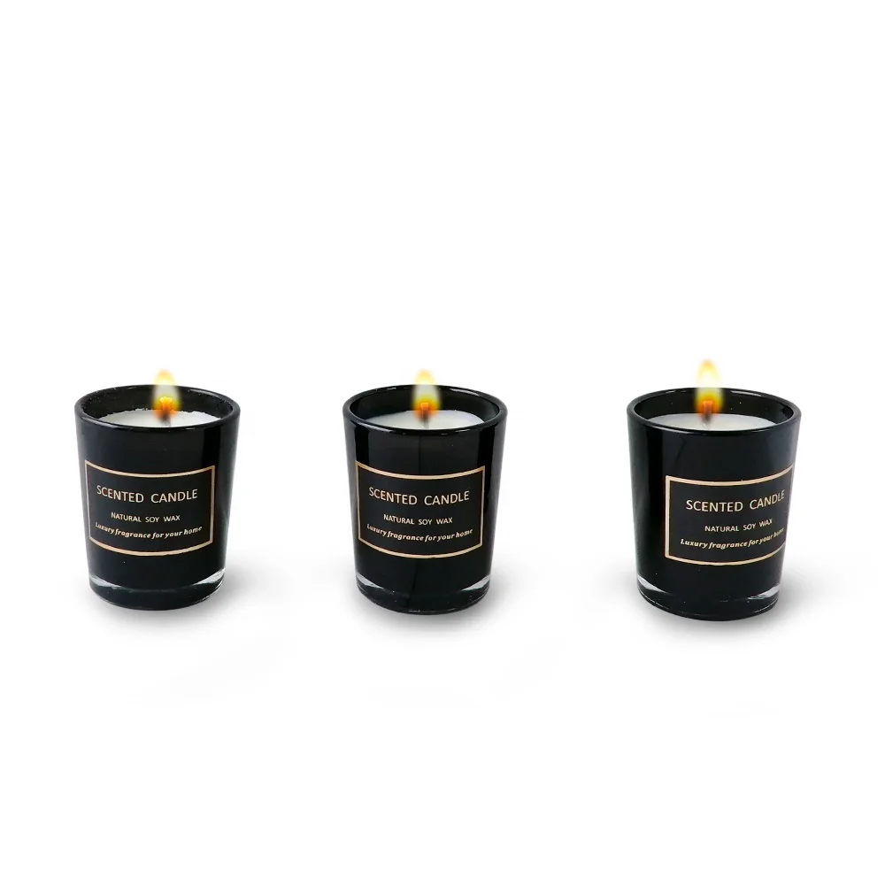 Eco-friendly Candle aromatherapy candle 3 scented candle sets with gift box