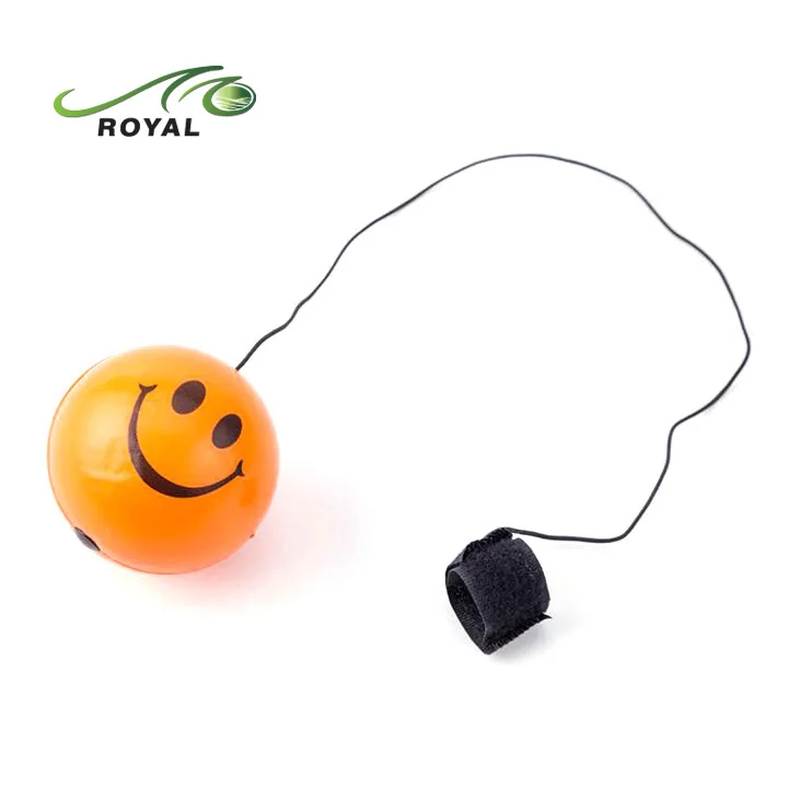 
Cheap Wholesale Yo Yo PU Smile Stress Ball 