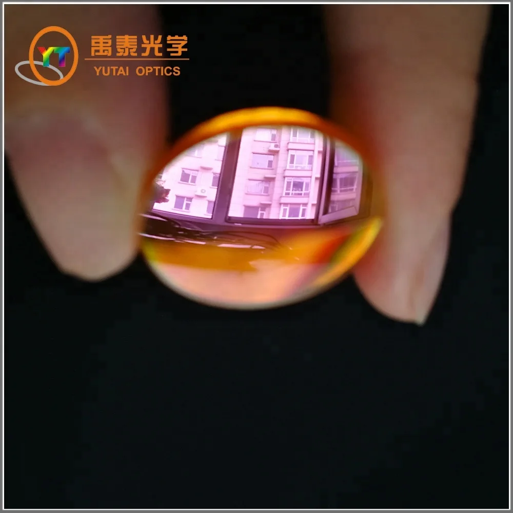 Dia 18 FL75 CVD ZnSe Co2 Laser Docus Lens For Laser Cutting Machine