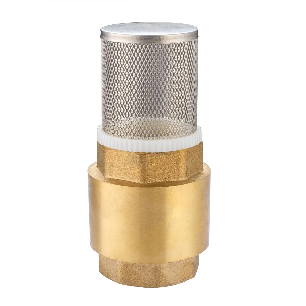 Foot brass S.S.Stainless steel filter spring vertical brass water pump