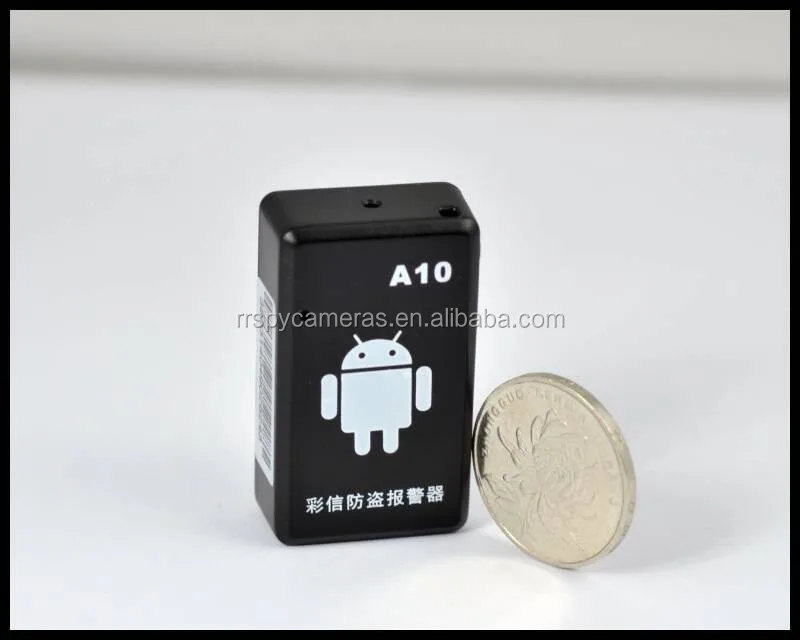 A10 Home security MMS Electronic mms video alarm, Mini gsm mms camera alarm with pir sensor
