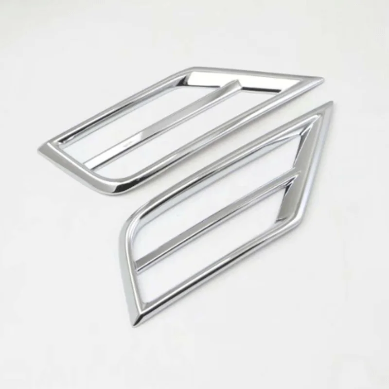 Аксессуары для автомобиля из АБС передняя противотуманная фара накладка на фары бровей наружное украшение Volkswagen Tiguan 2017