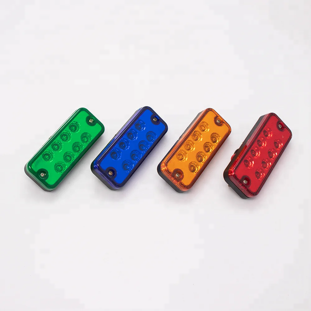
24V 8LED low price Colorful LED side lamp for trailer 