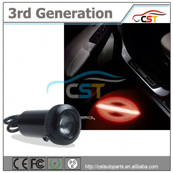 7w cree автомобиля лазерного логотип проектор автомобиль теней призрак света