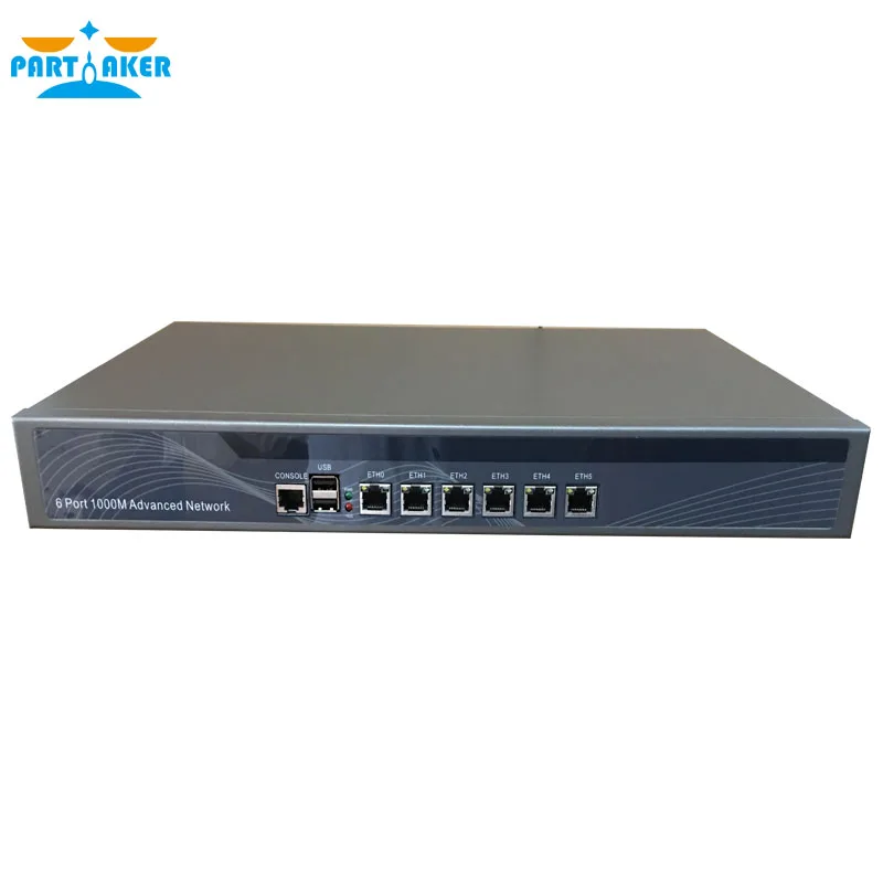 
Partaker R19 1U Rackmount Router 1U Firewall Appliance with Core LGA1150 i3 4150 4 SFP 4 LAN 