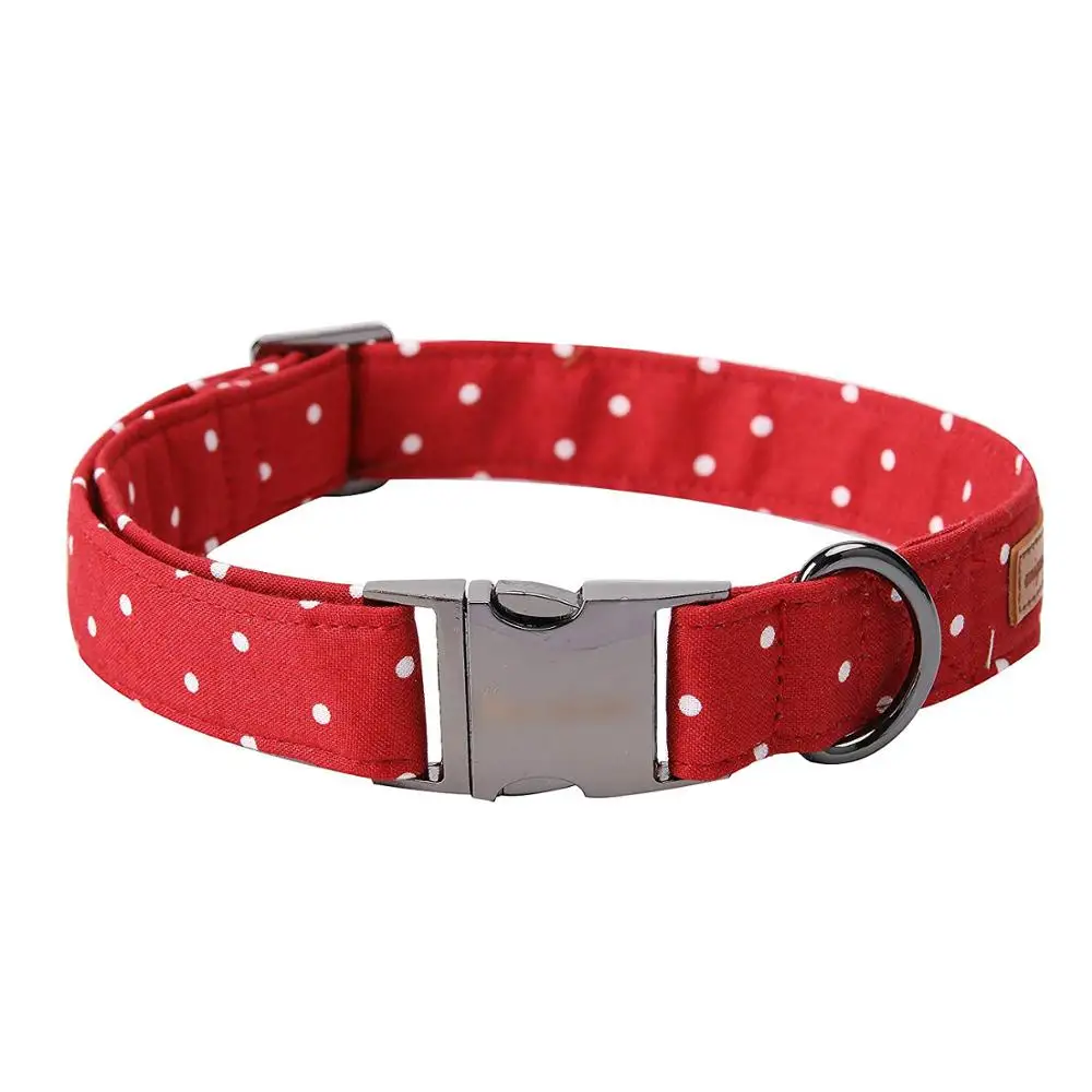 Wholesale OEM Manufacture,  Pet Soft &Comfy Bowtie Dog Collar Cat Collar Pet Gift Dogs Cats 6 Size 7 Patterns