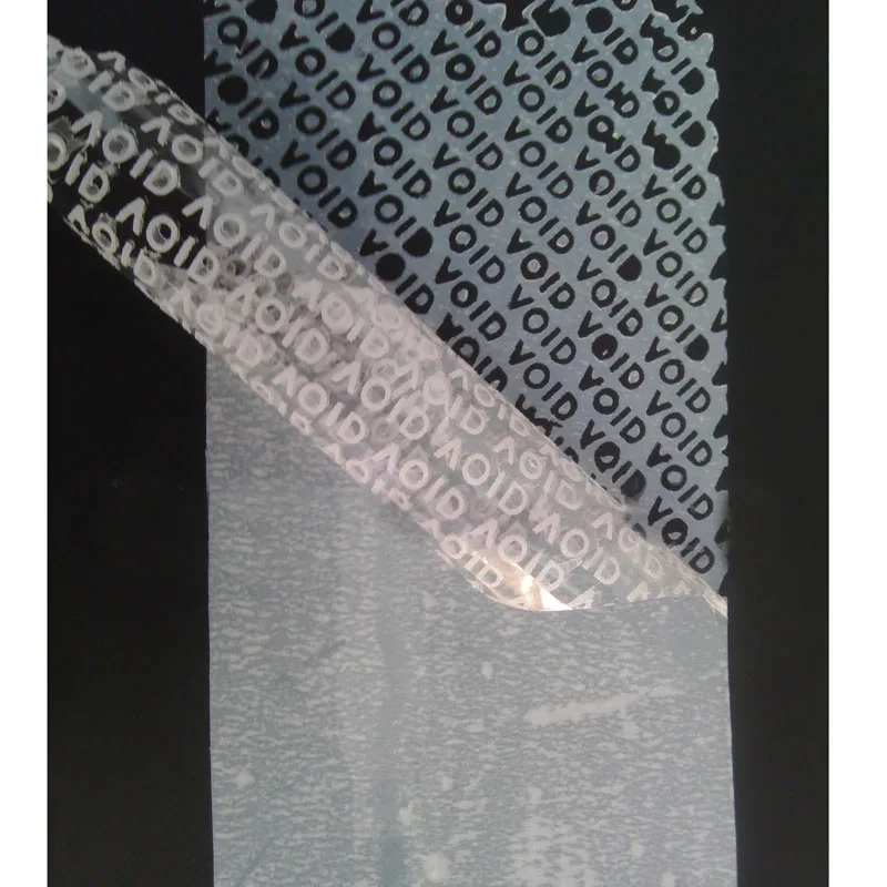 Customized color VOID warranty security seal 3D hologram sticker,void label for property security seals with sequence numbers