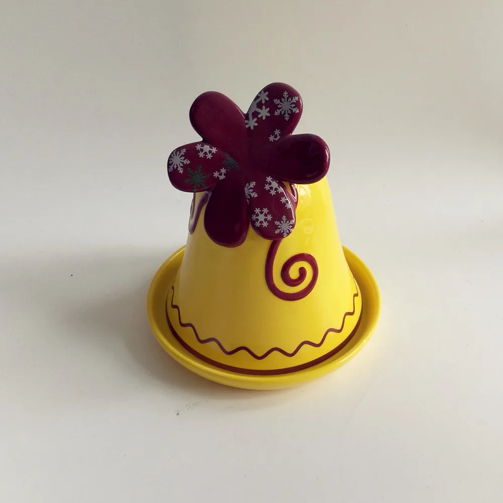 Ceramic Winterfest Collection Festive Assorted Hand-Stamped Holiday Designs Ceramic Dinnerware Set tableware set