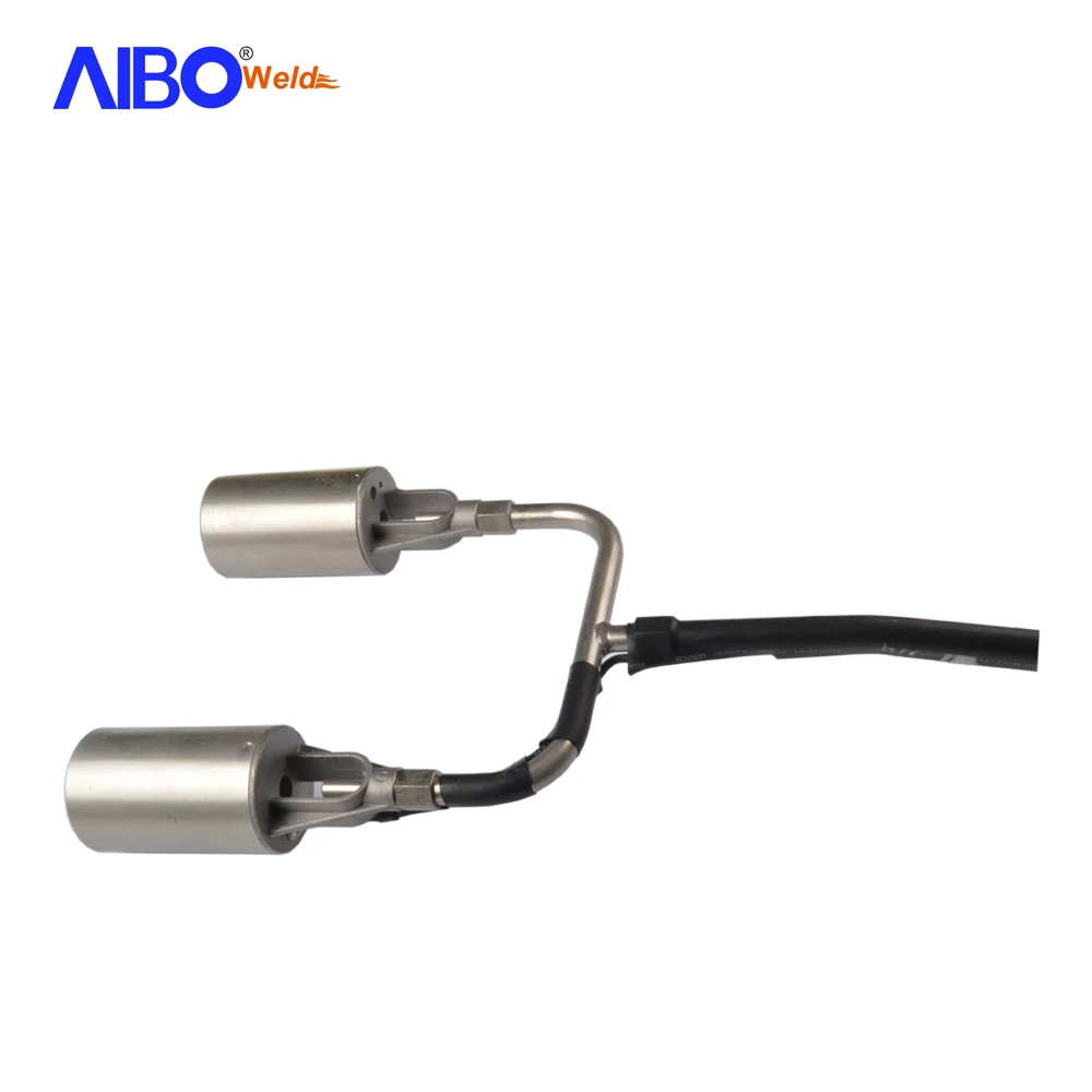 Welding and Repairing LPG Gas Heating Flame Gun Roofing Torch Kit With Double Nozzle for Strong Welding Capacity