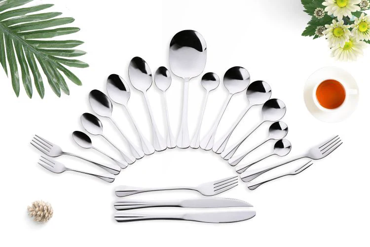 
Promotion metal serving spoon stainless steel table spoon 