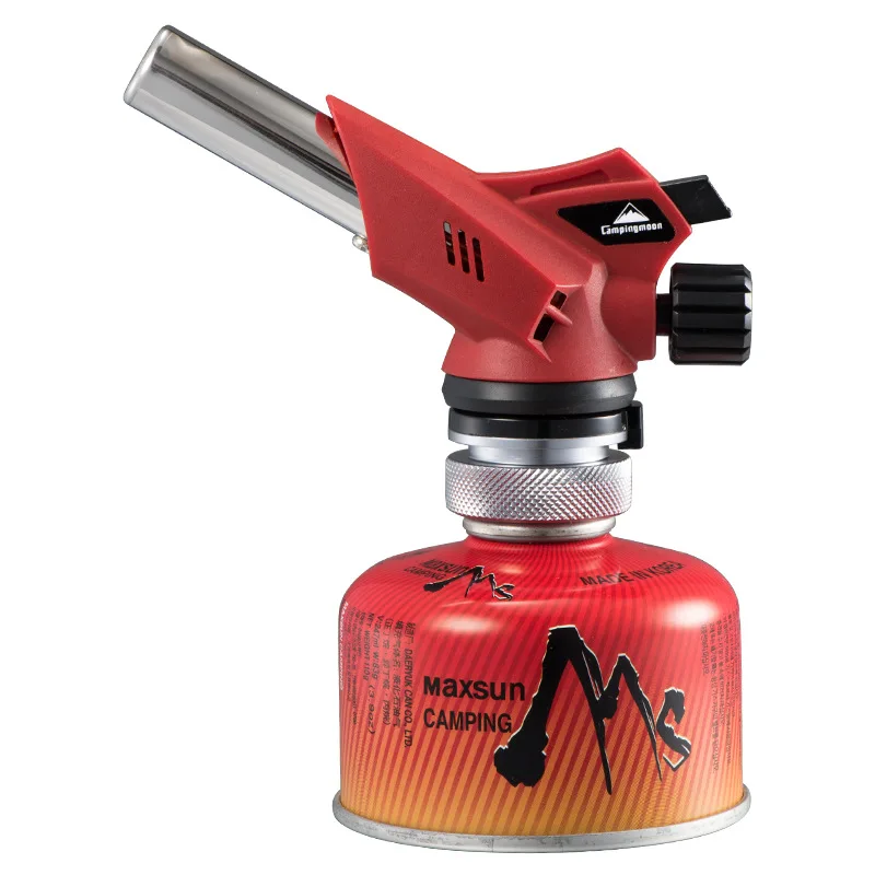 Aluminum Alloy Outdoor Hiking Camping Gas Stove Adaptor Furnace Converter Connector Auto-off Gas Canister Adapter