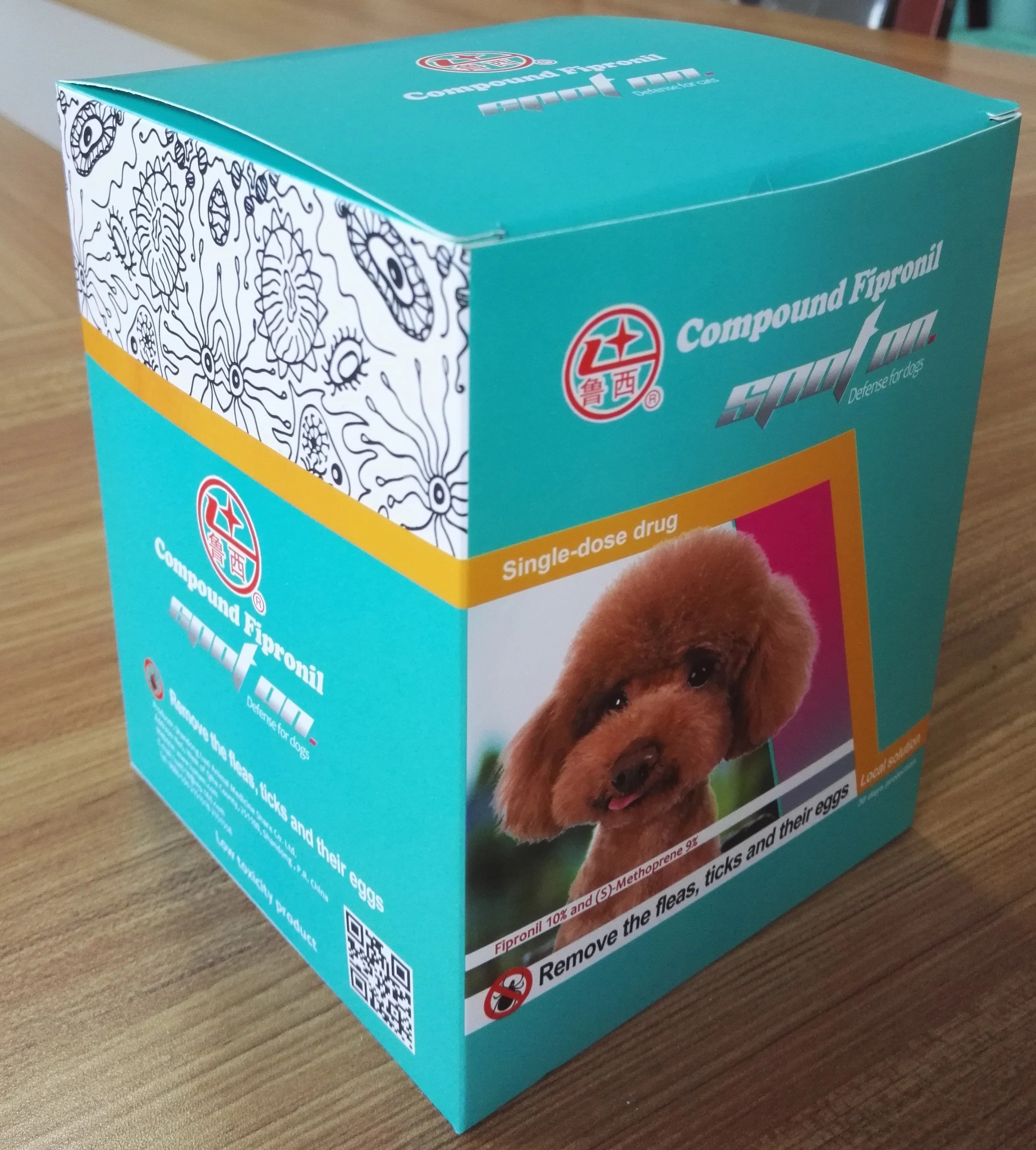 
Compound Fipronil Spot on drugs 