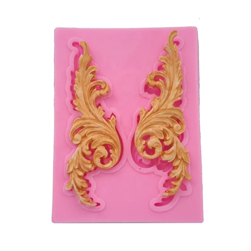 European-style decorative pattern Cake Decorating Tools Fondant Silicon Mold