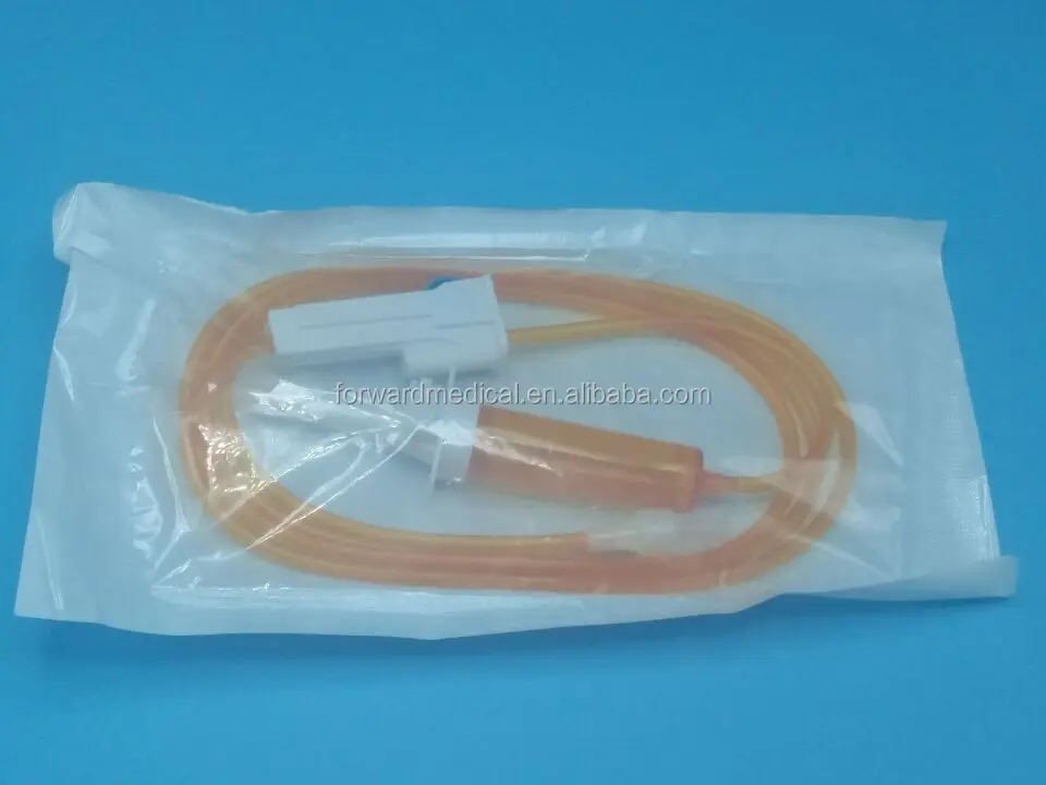 disposable y-site iv set and lightproof infusion burette set for adult