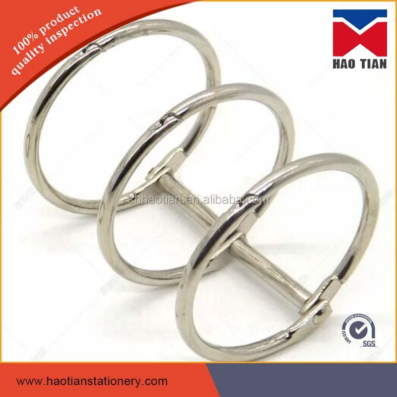 stock calendar binder clip 3 open ring for loose leaf binding