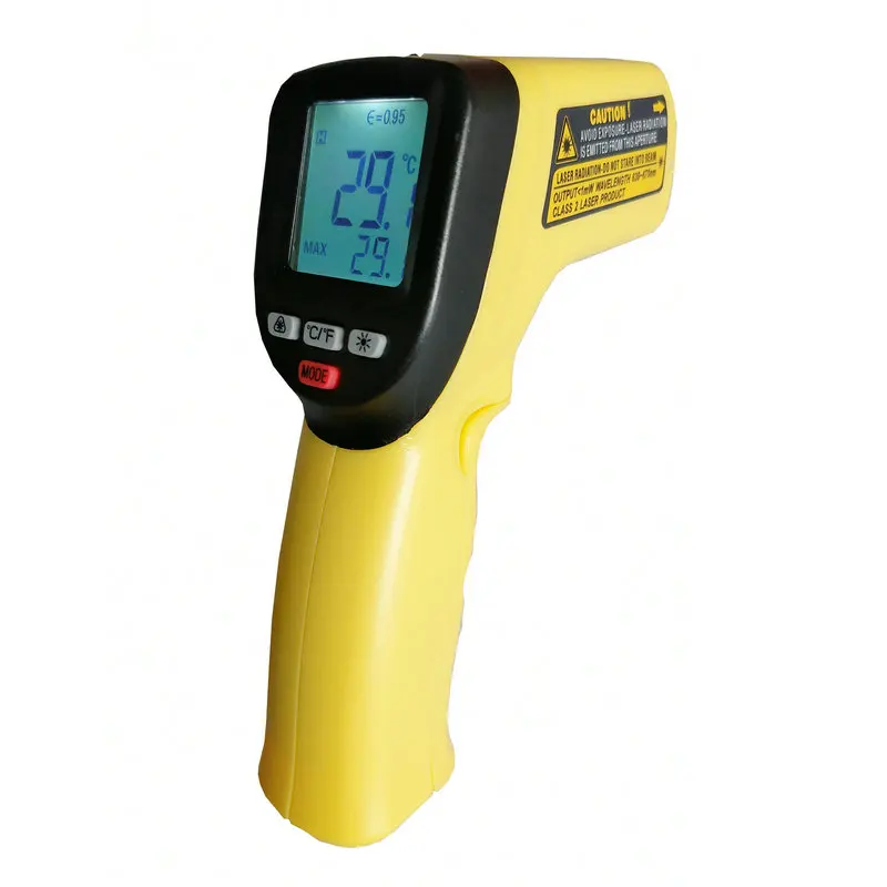 Digital Gun Non Contact Laser Sensor Industry Pyrometer Temperature Industrial Ir Non-contact Type Infrared Thermometer