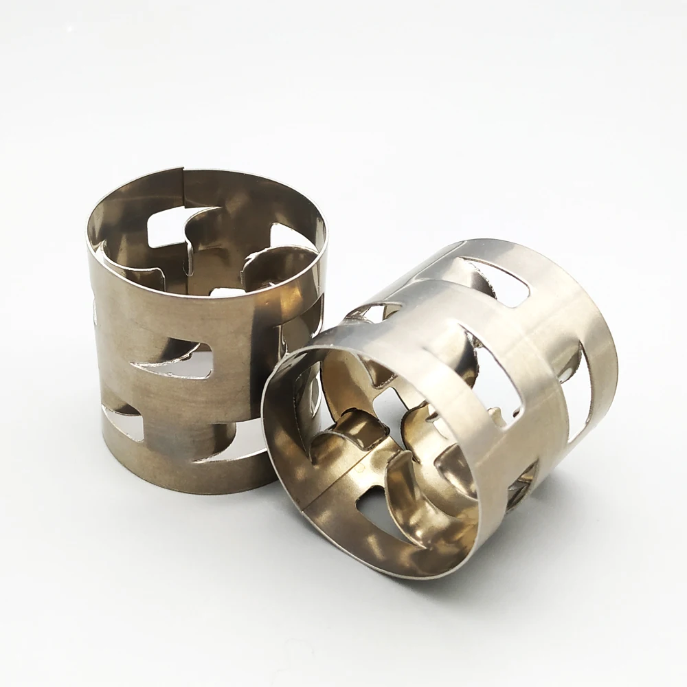 SS304 Stainless Steel Pall Ring For Coal Gas Industry