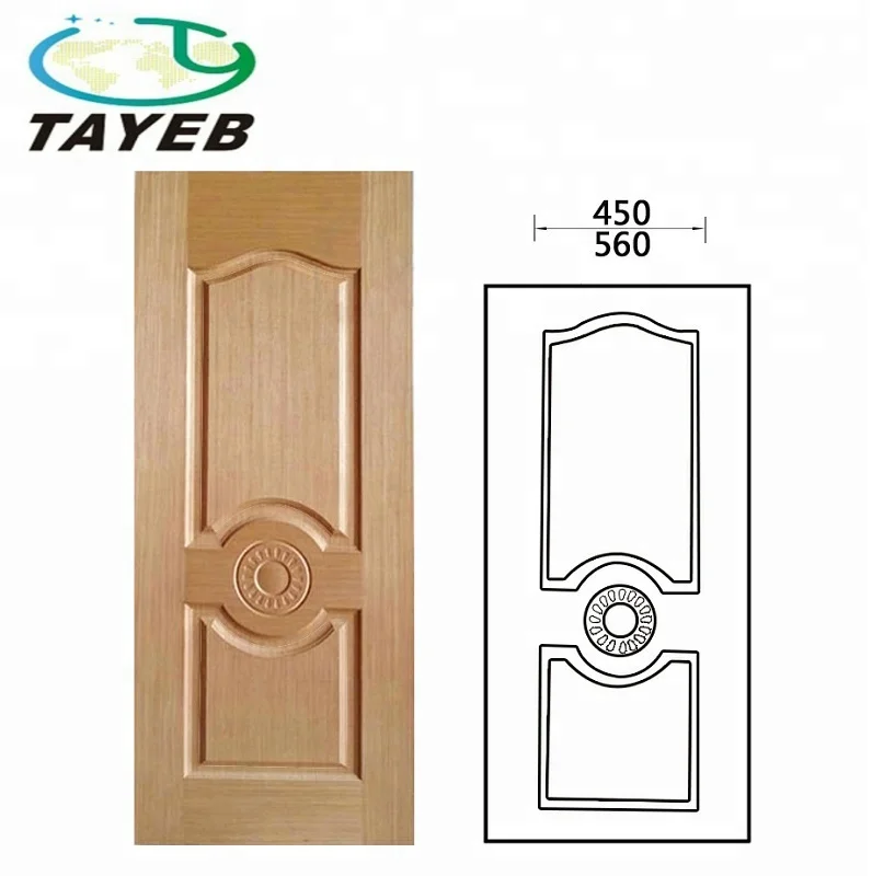 Деревянная дверная панель hdf