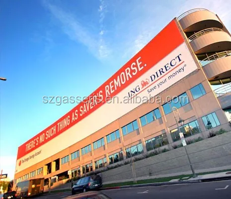 Full Color Digital Printing Inkjet Canvas Mesh Banner
