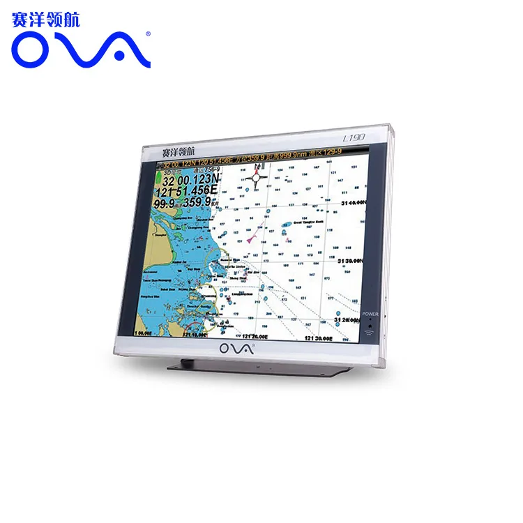 19 дюймов GPS навигационные морской лодка Картплоттер