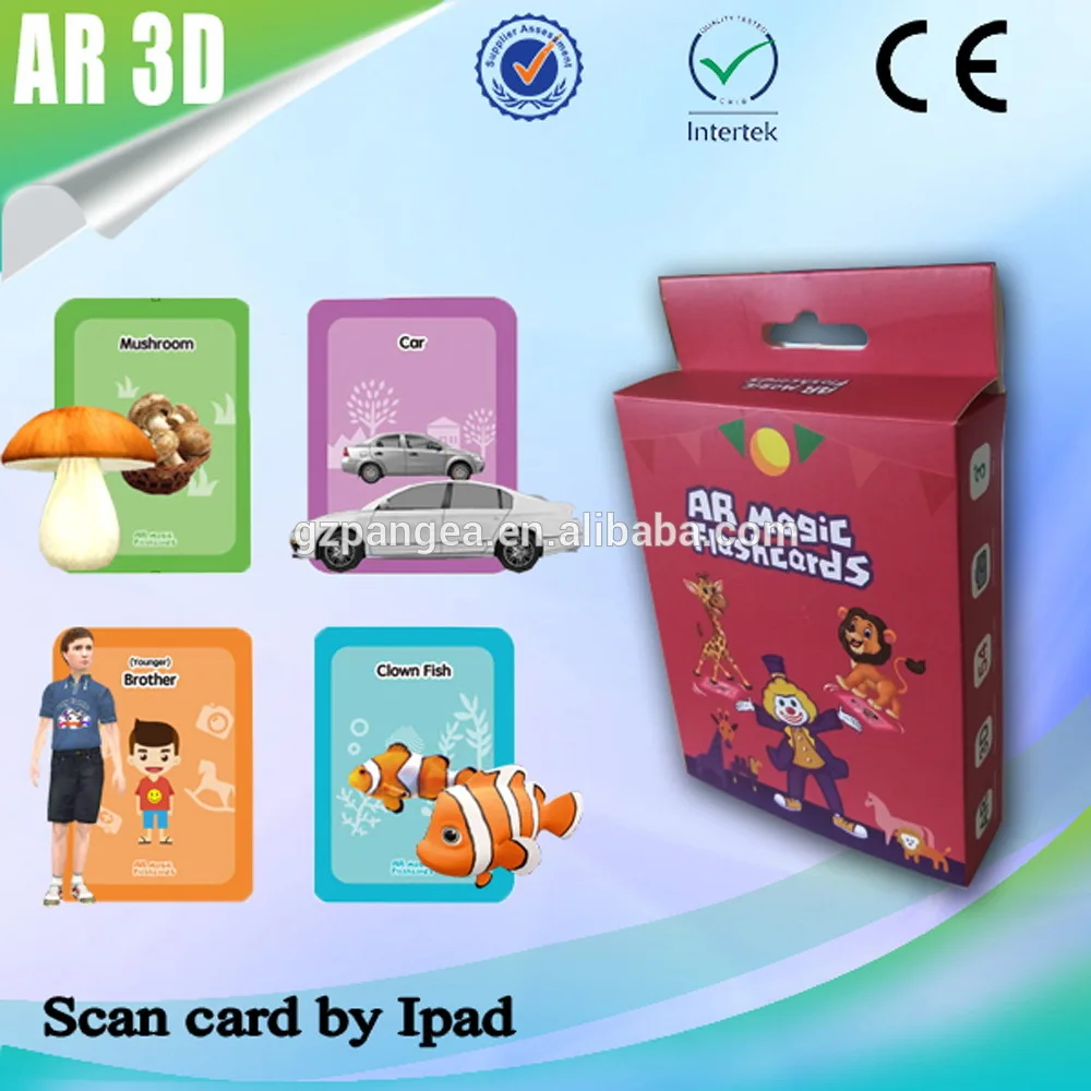 Раннее образование игрушка ar flash интерактивные открытки игрушка для малыша