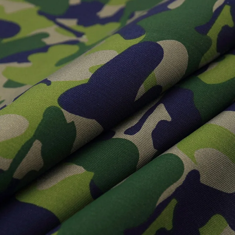 Горячая Распродажа камуфляжная печать на вышивке хлопчатобумажная ткань популярная для платья и одежды