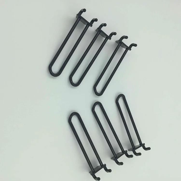 Однозубчатый пластиковый картонный крюк для витрины