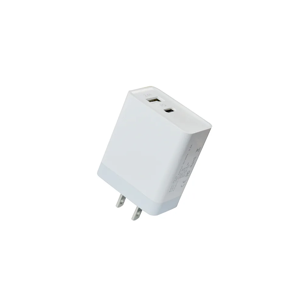 ShenZhen Manufacturer PD AC Adapter CE FCC ROHS Certification US EU UK AU Plug 30W PD charger