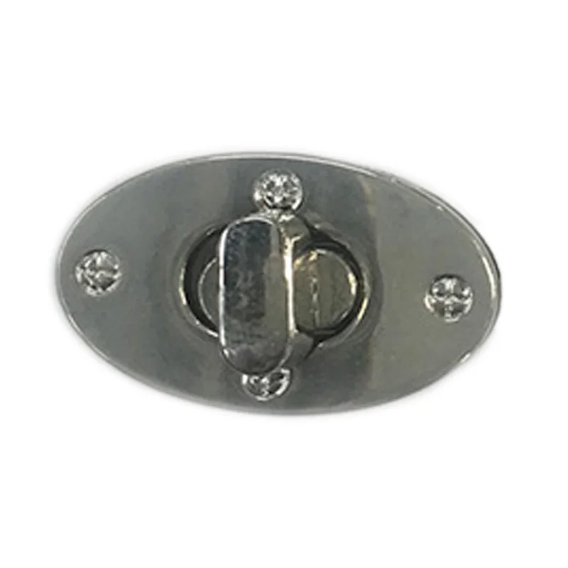 leather bag metal fittings fashion twist lock for handbags/purse